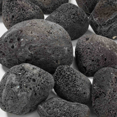 Galet Lava Etna 10-20 cm - Filet de 10 kg
