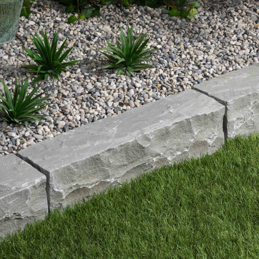 Bordure de jardin Grès Kandla Gris 50x12x12 cm