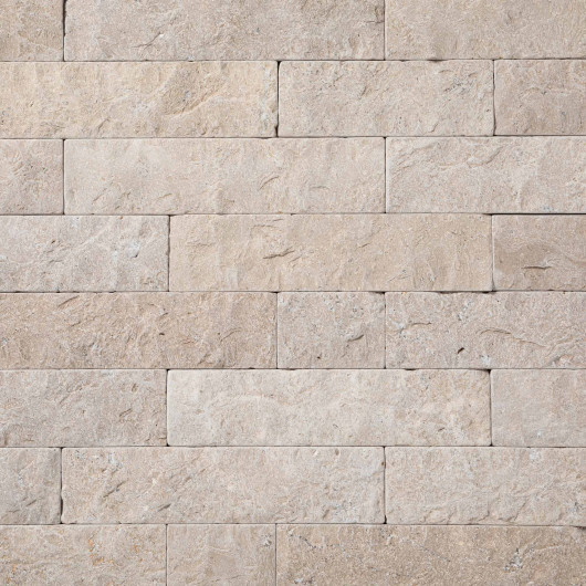 Pierre de parement d'Egypte Beige 10-20-30x7 cm Eclaté Vieilli