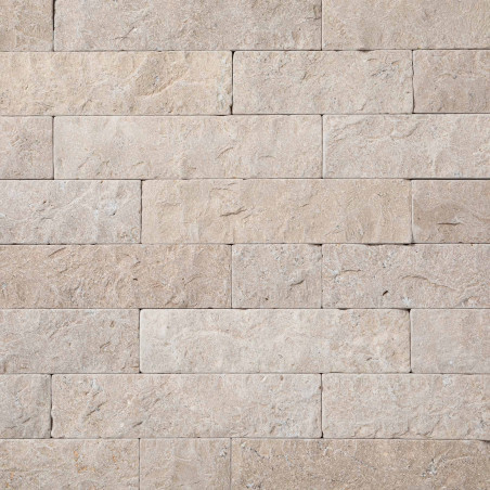Pierre de parement d'Egypte Beige 10-20-30x7 cm Eclaté Vieilli