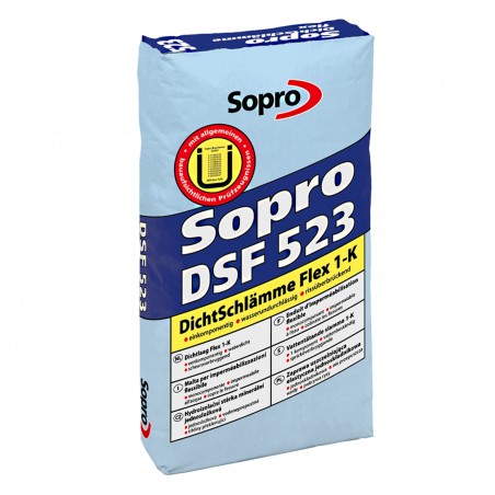 Enduit d'imperméabilisation flexible - Sopro DSF 523