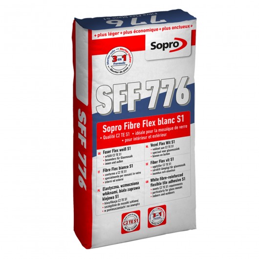 Colle blanche pour pierre naturelle - Sopro SFF 776 - 20 kg