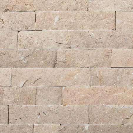 Pierre de parement d'Egypte Beige 10-20-30x7 cm Eclaté