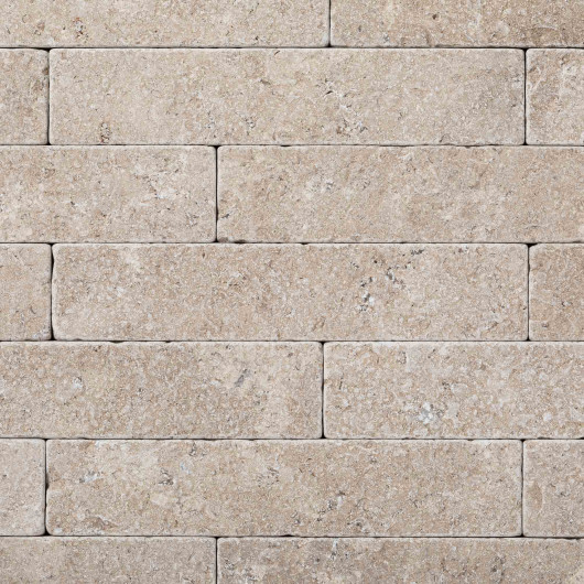 Brique de parement Pierre d'Egypte Beige 22x4,5x2 cm Antique