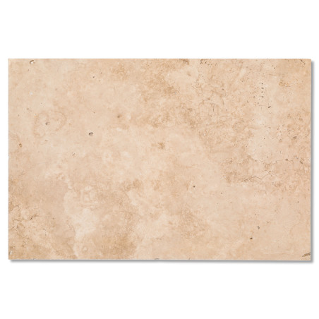 Pierre de parement Travertin Beige Clair 61x40,6x1,2 cm