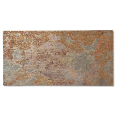 Pierre de parement Ardoise Peacock 60x30x1,2 cm