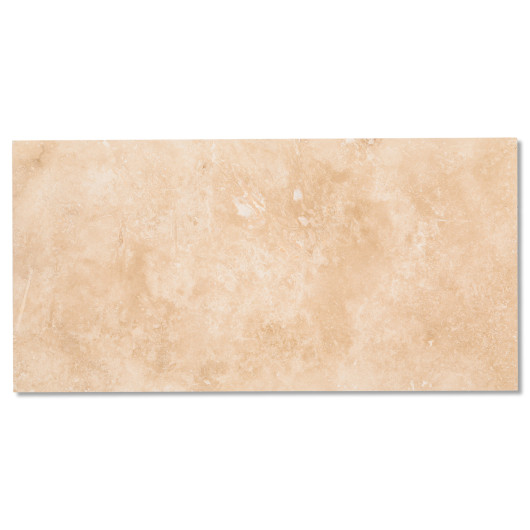 Pierre de parement Travertin Beige Clair 61x30,5x1,2 cm