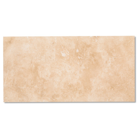 Pierre de parement Travertin Beige Clair 61x30,5x1,2 cm