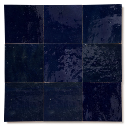 Carrelage Artisanal Zellige Bleu Nuit 10x10