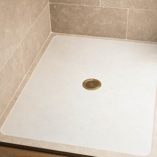 Receveur de douche Pierre d'Egypte Beige 120x90x3 cm