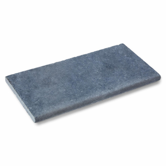 Dessus de marche Pierre Bleue du Vietnam 60x30x3 cm Bord 1/2 Rond