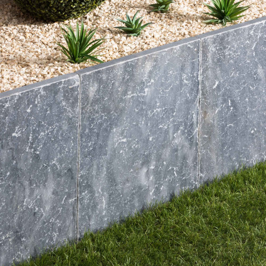 Palis Pierre d'Adana Gris Bleu 61x40,6x3 cm