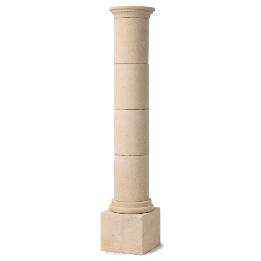 Colonne en pierre bouchardée - Configurateur