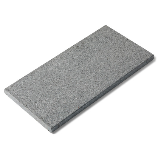 Margelle de piscine Granit Gris Foncé 60x30x3 cm Bord Droit