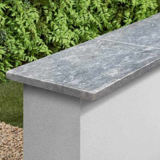 Couvertine Pierre d'Adana Gris Bleu 61x40x3 cm