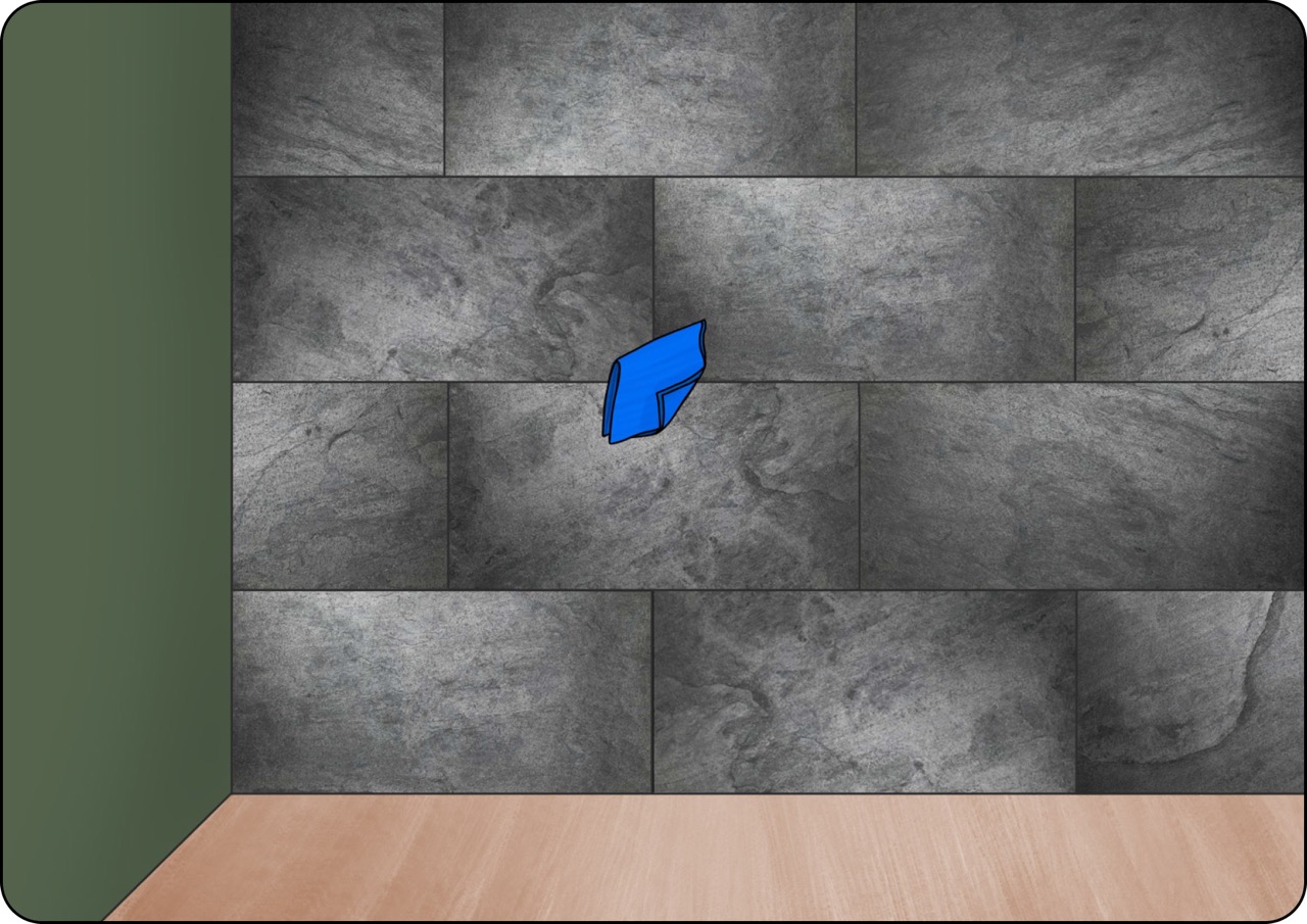 Pose zelliges sur un mur