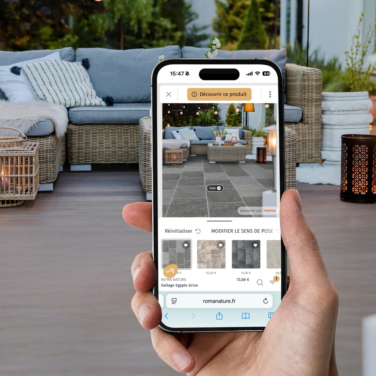 Simulateur 3D carrelage zellige