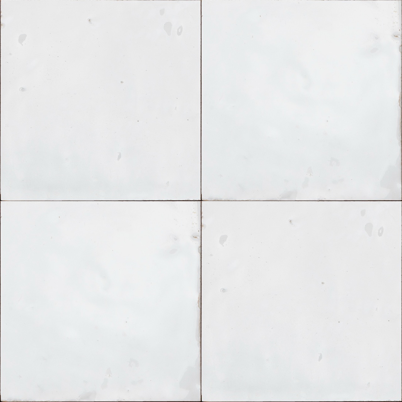 Carreaux de Zellige Blanc Neige