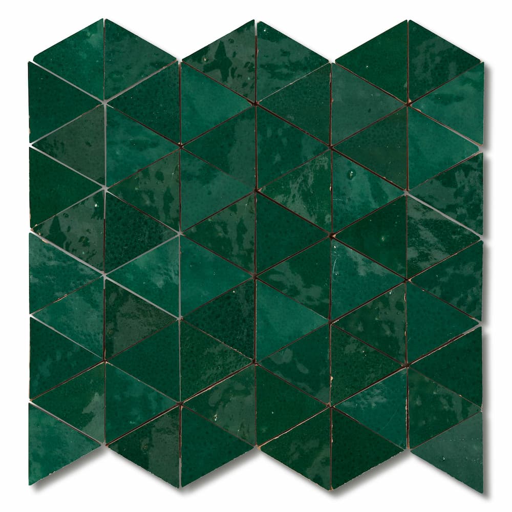 Carrelage zellige triangle