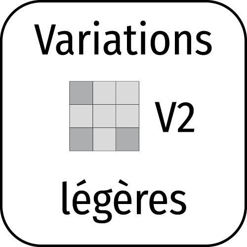 V2 - Variations légères